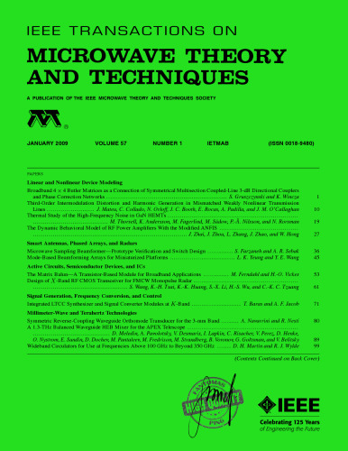 IEEE MTT-V057-I01 (2009-01)