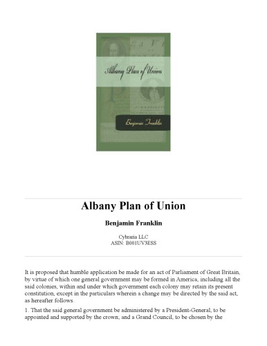 Albany Plan of Union