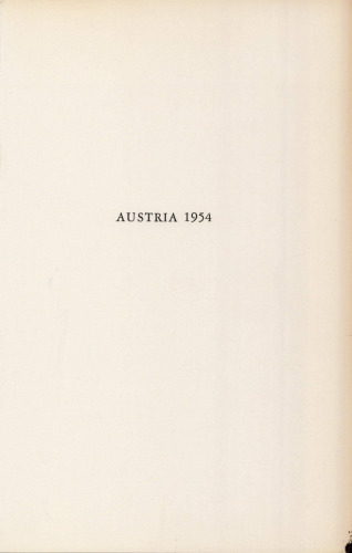 Austria 1954