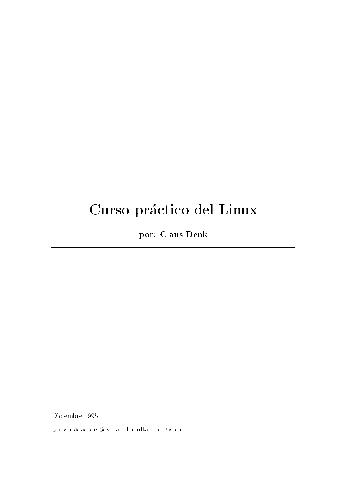 Curso práctico del Linux