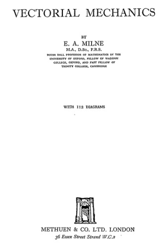 Vectorial Mechanics