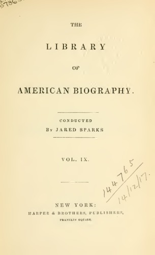 Lives of Baron Steuben, Sebastian Cabot and William Eaton