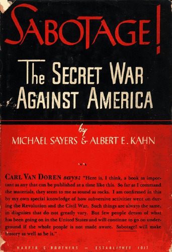 Sabotage! The secret war against America