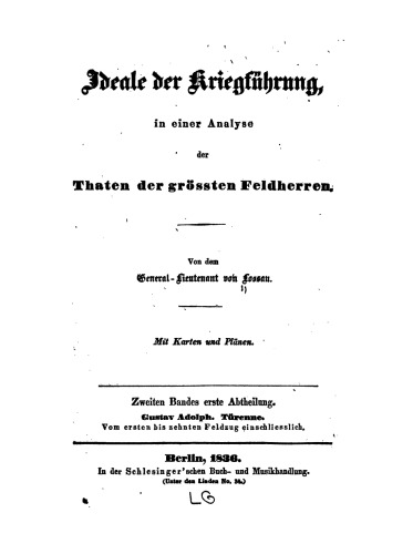 Gustav Adolph. Türenne [Gustaf Adolf. Turenne]