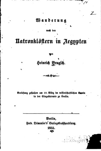 Wanderung nach den Natronklöstern in Aegypten