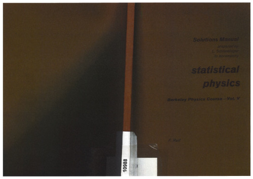 Statistical Physics: Berkeley Physics Course, Solutions manual