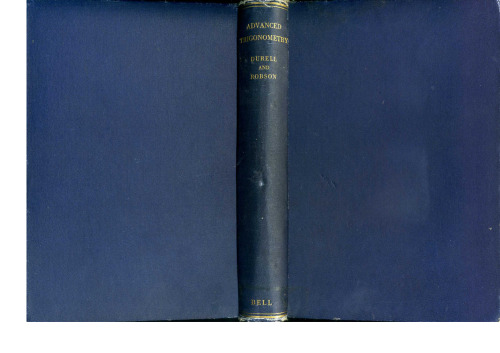 Durell Robson Advanced Trigonometry