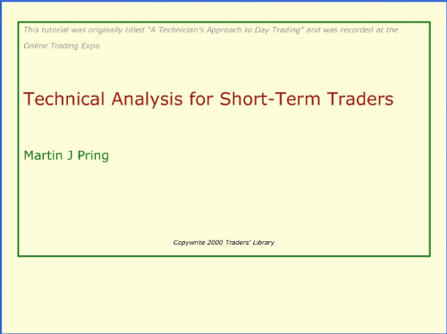 Technical Analysis For Short-Term Traders