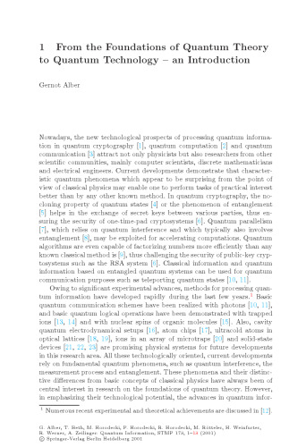 Quantum Information: An Introduction to Basic Theoretical Concepts and Experiments
