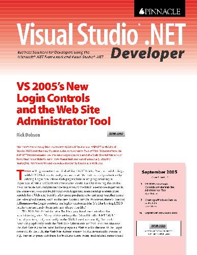 Visual Studio® .NET Developer