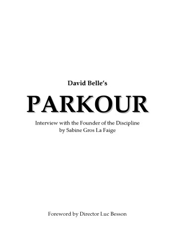 David Belle Parkour