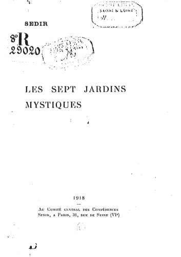Les sept jardins mystiques