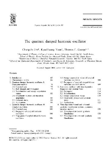 The quantum damped harmonic oscillator