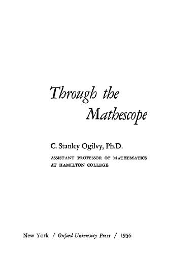 Through the Mathescope 1956 Edition