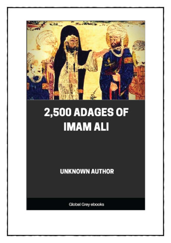 2500 adages of Iman Ali