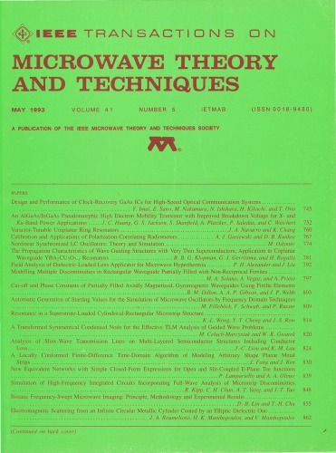 IEEE MTT-V041-I05 (1993-05)