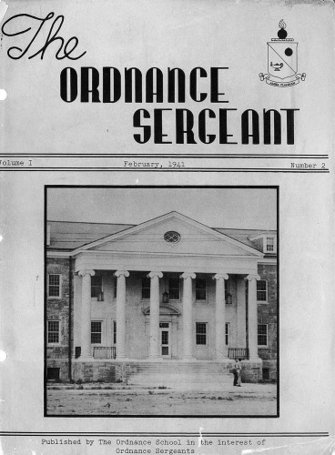 The Ordnance Sergeant Volume 1 Number 2