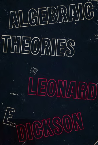 Algebraic theories