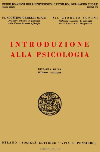 Introduzione alla psicologia