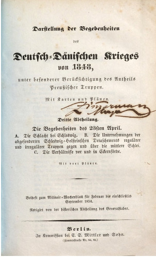 Die Begebenheiten des 23ten April