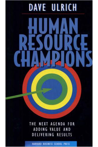 Human Resource Champions