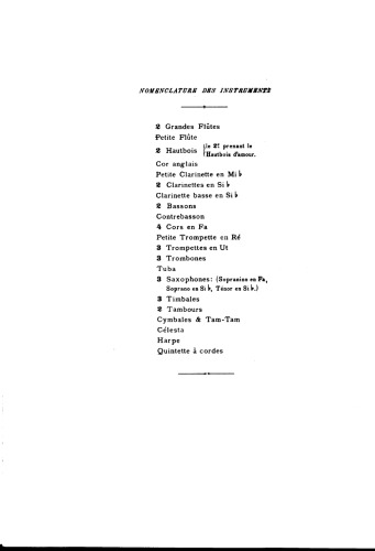 Bolero [Score]