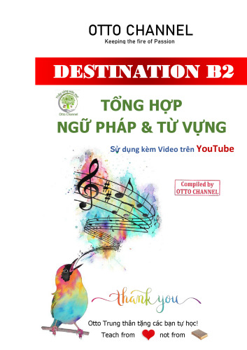 Destination B2 - Tổng Hợp Ngữ Pháp Từ Vựng