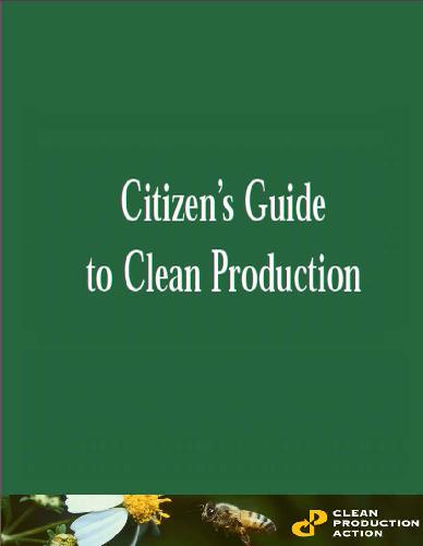 Citizen’s Guide to Clean Production R20090729H