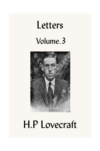 H.P.Lovecraft Letters (Volume 3)