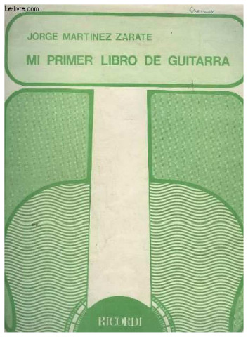 Mi primer libro de guitarra