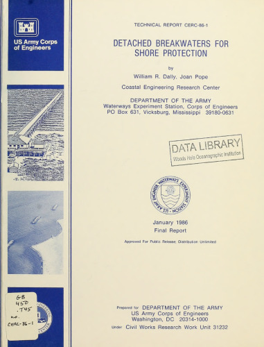 Detached Breakwaters for Shore Protection