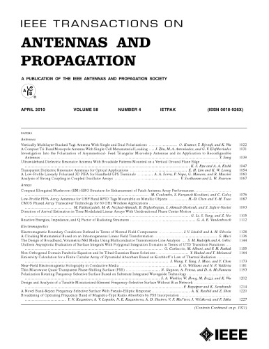 IEEE Transactions on Antennas and Propagation