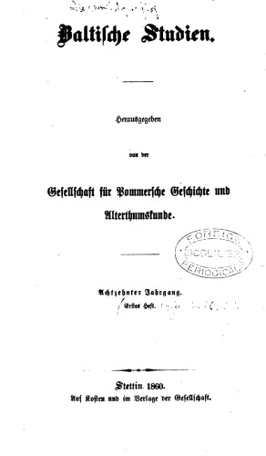 Baltische Studien