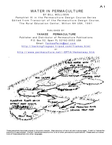 Water in permaculture