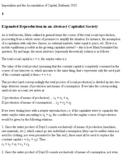 Imperialism and the Accumulation of Capital