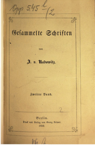 Gesammelte Schriften