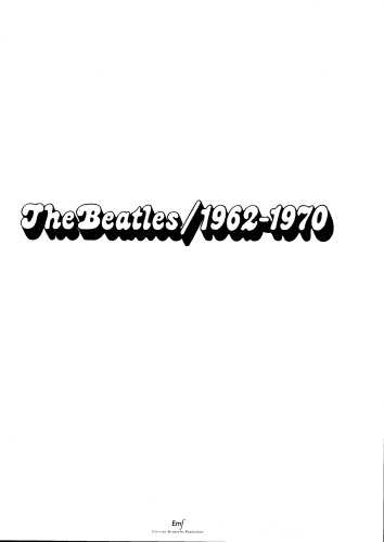 The Beatles 1962-1970 (Guitar Scores - Guitar Tablatures)