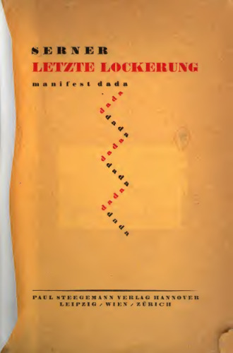 Letzte Lockerung: manifest dada