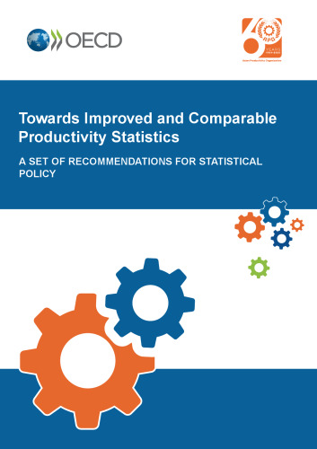Towards Improved and Comparable Productivity Statistics A SET OF RECOMMENDATIONS FOR STATISTICAL POLICY