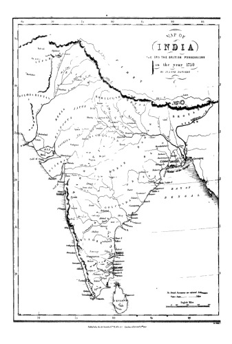 The history of the British Empire in India