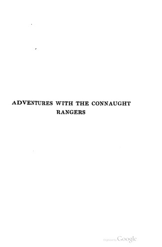 Adventures with the Connaught Rangers, 1809-1814