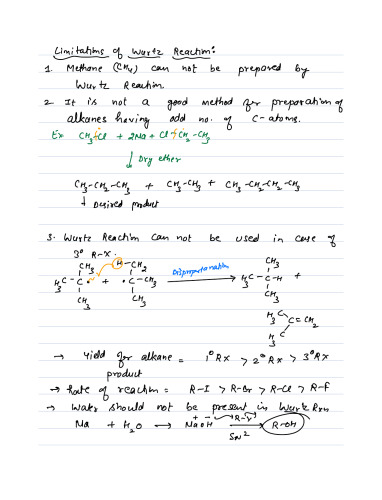 Hydrocarbons Notes For IIT-JEE