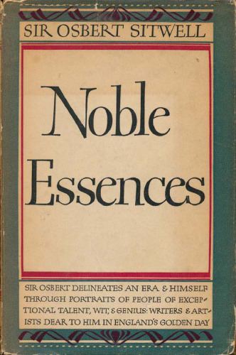 Noble essences.