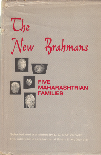 The new Brahmans : five Maharashtrian families