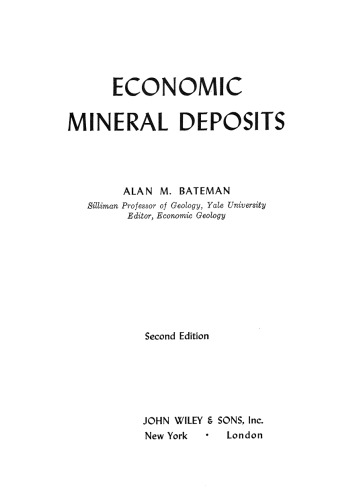 Economic Mineral Deposits