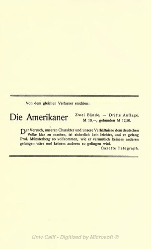 Aus Deutsch-Amerika
