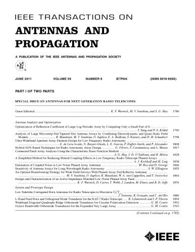 IEEE Transactions on Antennas and Propagation