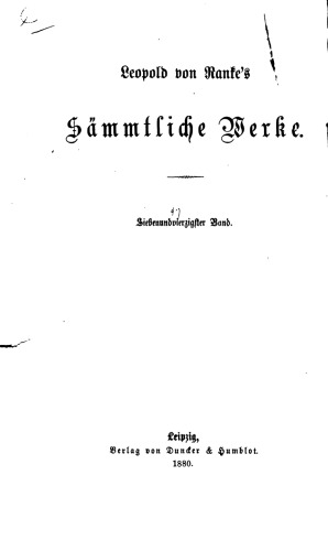 Hardenberg und die Geschichte des Preußischen Staates von 1793 - 1813