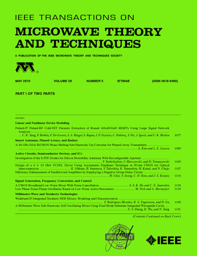 IEEE MTT-V058-I05A (2010-05)