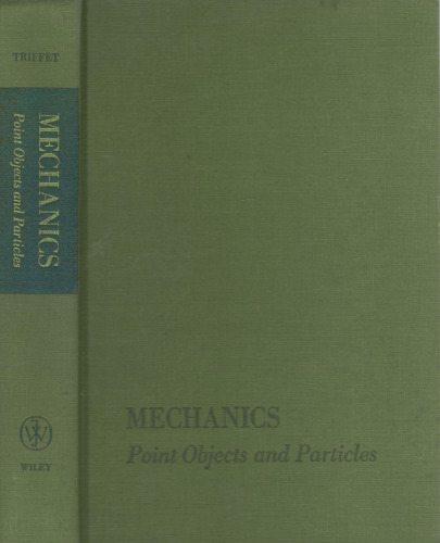 Mechanics Point Objects and Particles